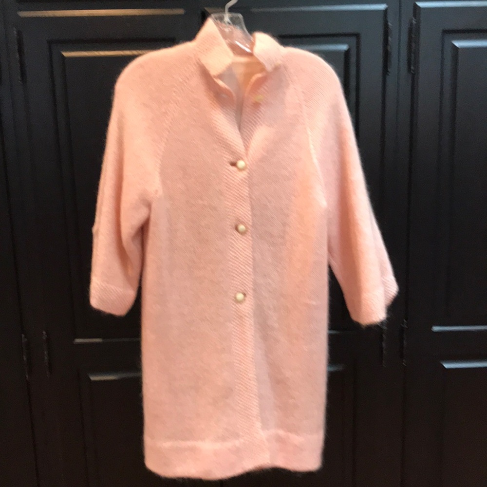 Elegant Pink Women's Coat